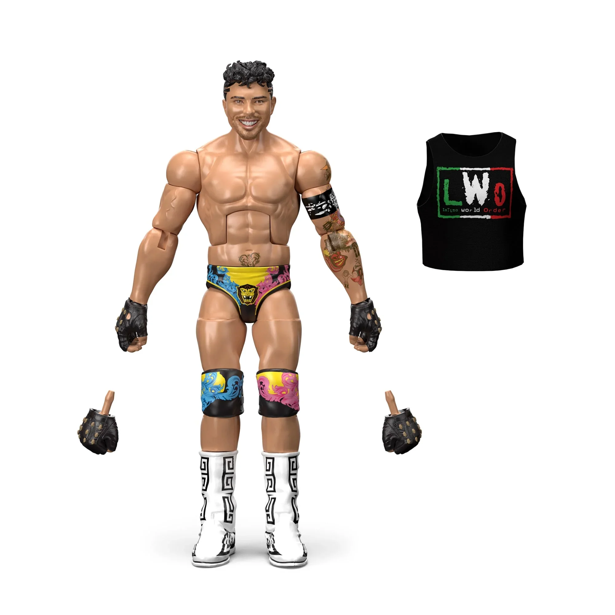 WWE Elite Collection Latino World Order (LWO) Action Figure 5-Pack - Mattel - Creations Exclusive - Image 4