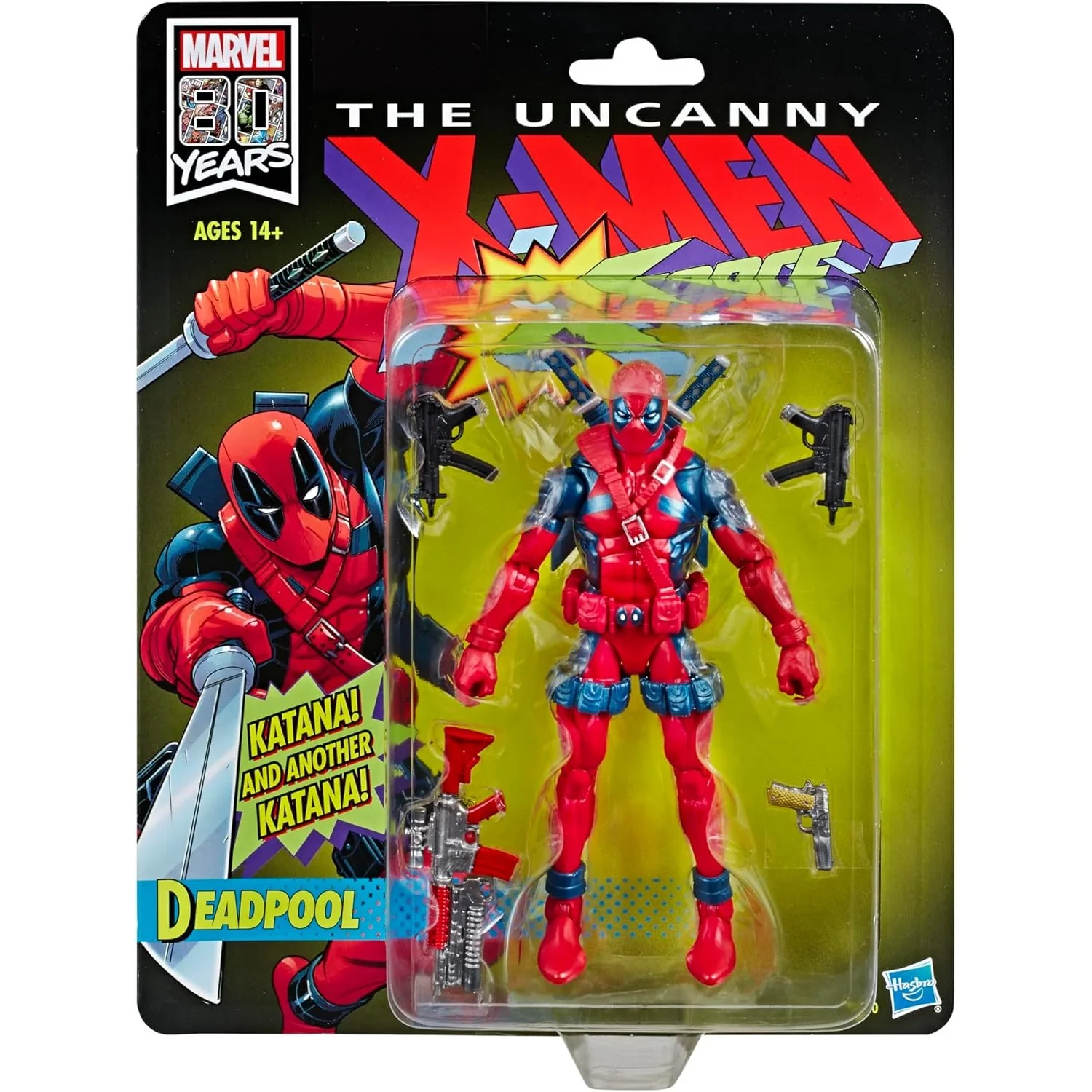 The Uncanny X-Men X-Force Deadpool Action Figure - Hasbro - Marvel Legends - Image 2