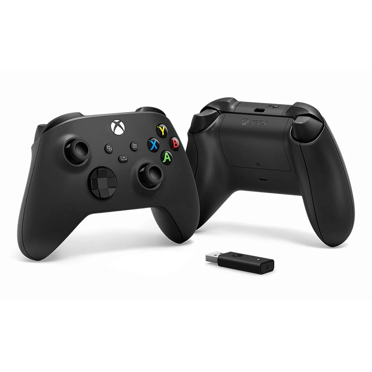 Xbox Controller + Wireless Adapter for Windows 10 - PC, Xbox Series X|S, Xbox One (Carbon Black) - Microsoft - Image 5