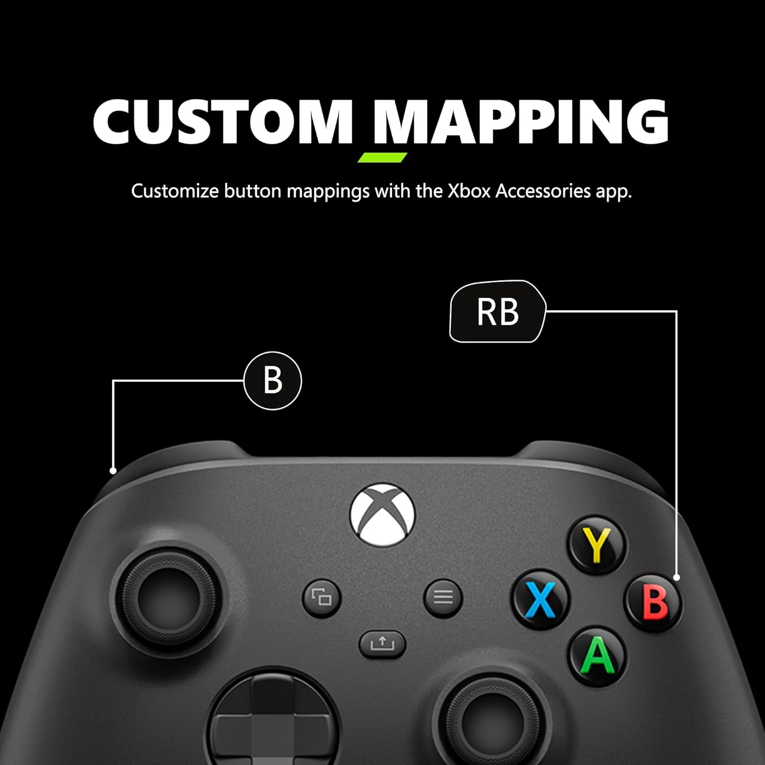 Xbox Wireless Controller - Xbox Series X|S, Carbon Black - Microsoft - Image 5