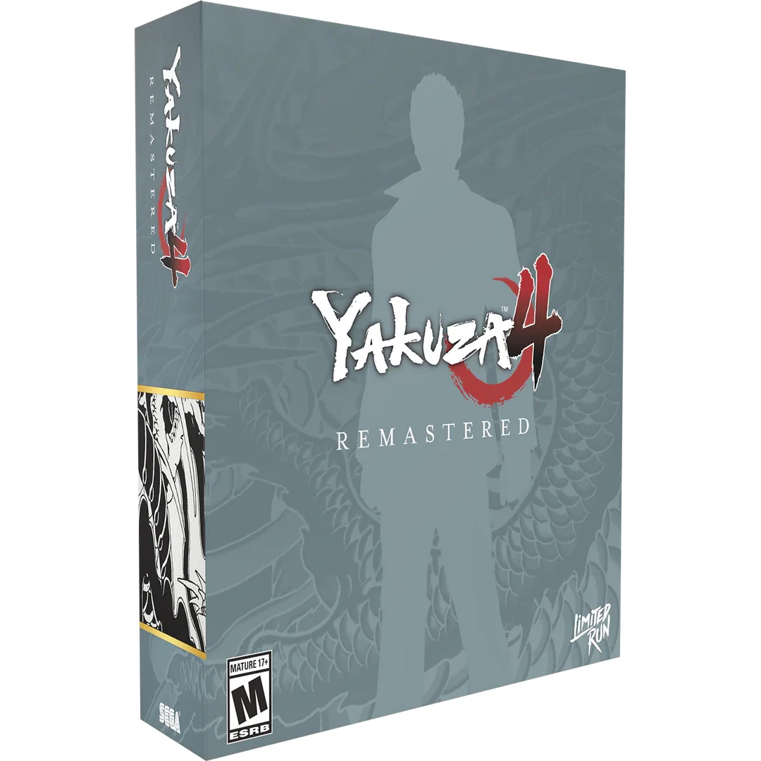 Yakuza 4 Remastered Classic Edition - PlayStation 4 - SEGA, Limited Run Games #580