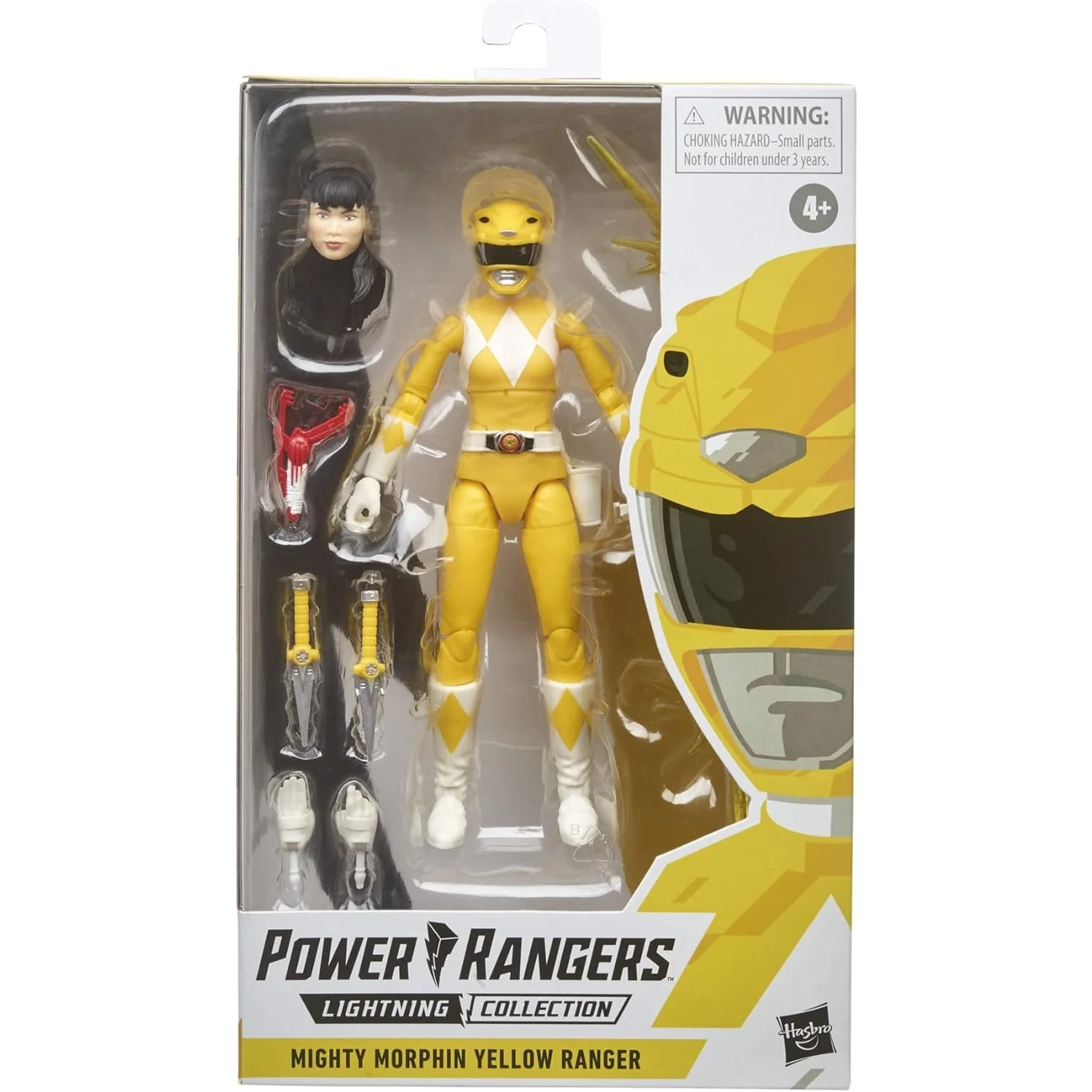 Power Rangers Yellow Ranger Action Figure - Hasbro - (Lightning Collection) - Image 3