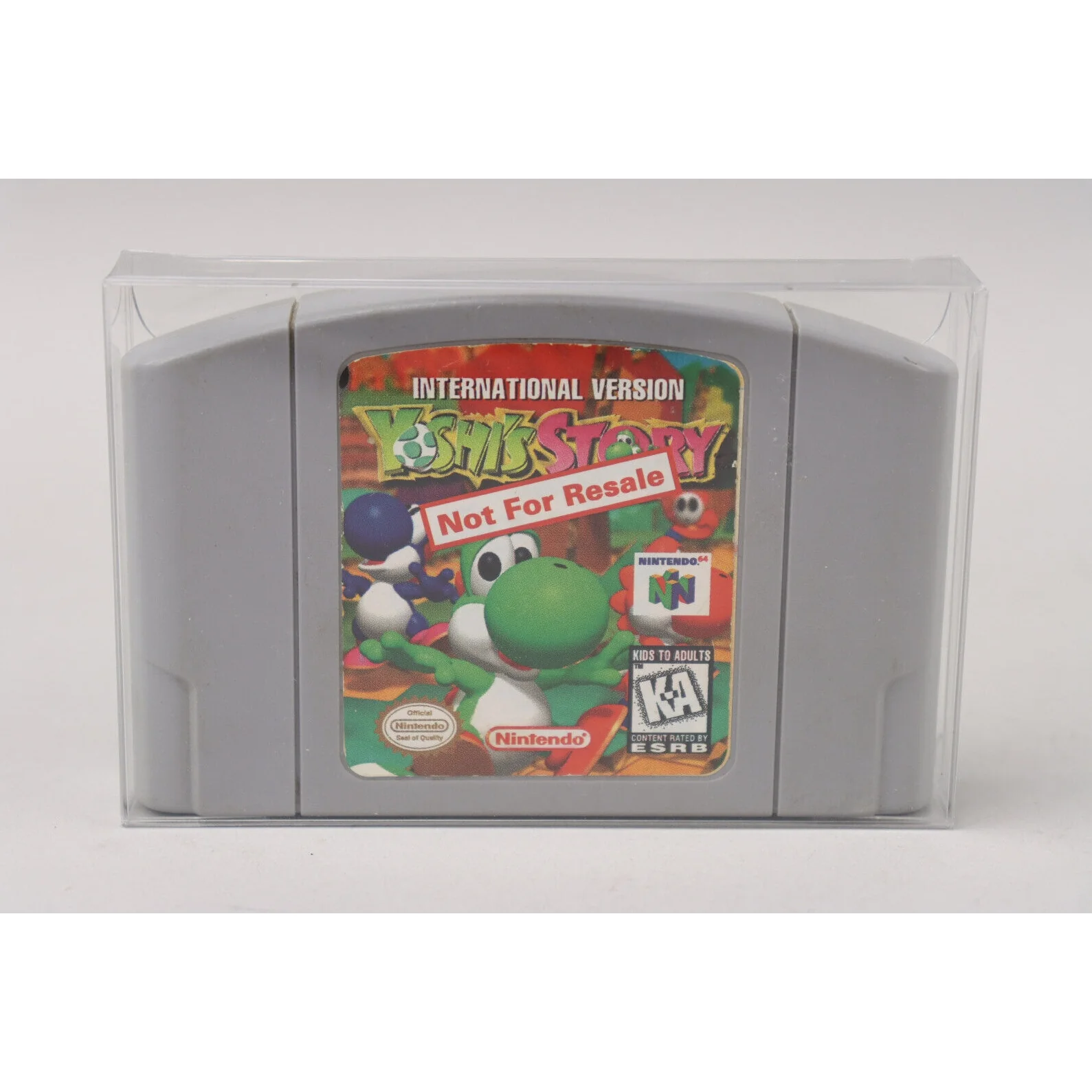Yoshi's Story Nintendo 64 N64 NFR International Version Cartridge w/Protector