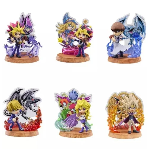Yu-Gi-Oh! Duelist Figure Collection Blind Box - 1 Random Figurine, 6 Possible Designs - Re-ment