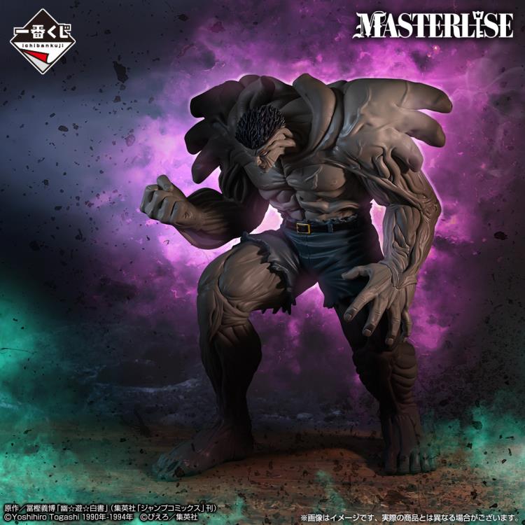 Yu Yu Hakusho Younger Toguro 100% (Dark Tournament Edition) Statue Figure - Bandai Spirits - Ichibansho Masterlise - Image 2
