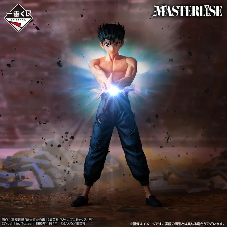 Yu Yu Hakusho Yusuke Urameshi (Dark Tournament Edition) Statue Figure - Bandai Spirits - Ichibansho Masterlise - Image 2