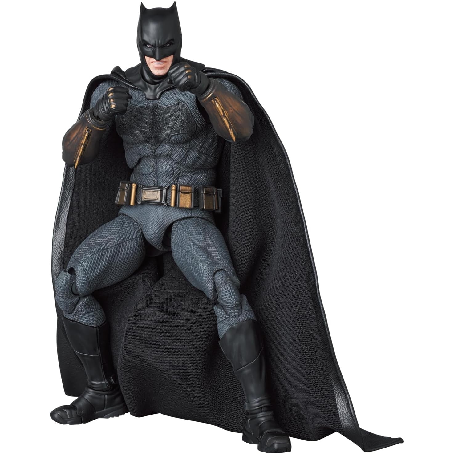 Zack Snyder's Justice League Batman Action Figure - DC Comics, Medicom Toy - MAFEX #222 - Image 2