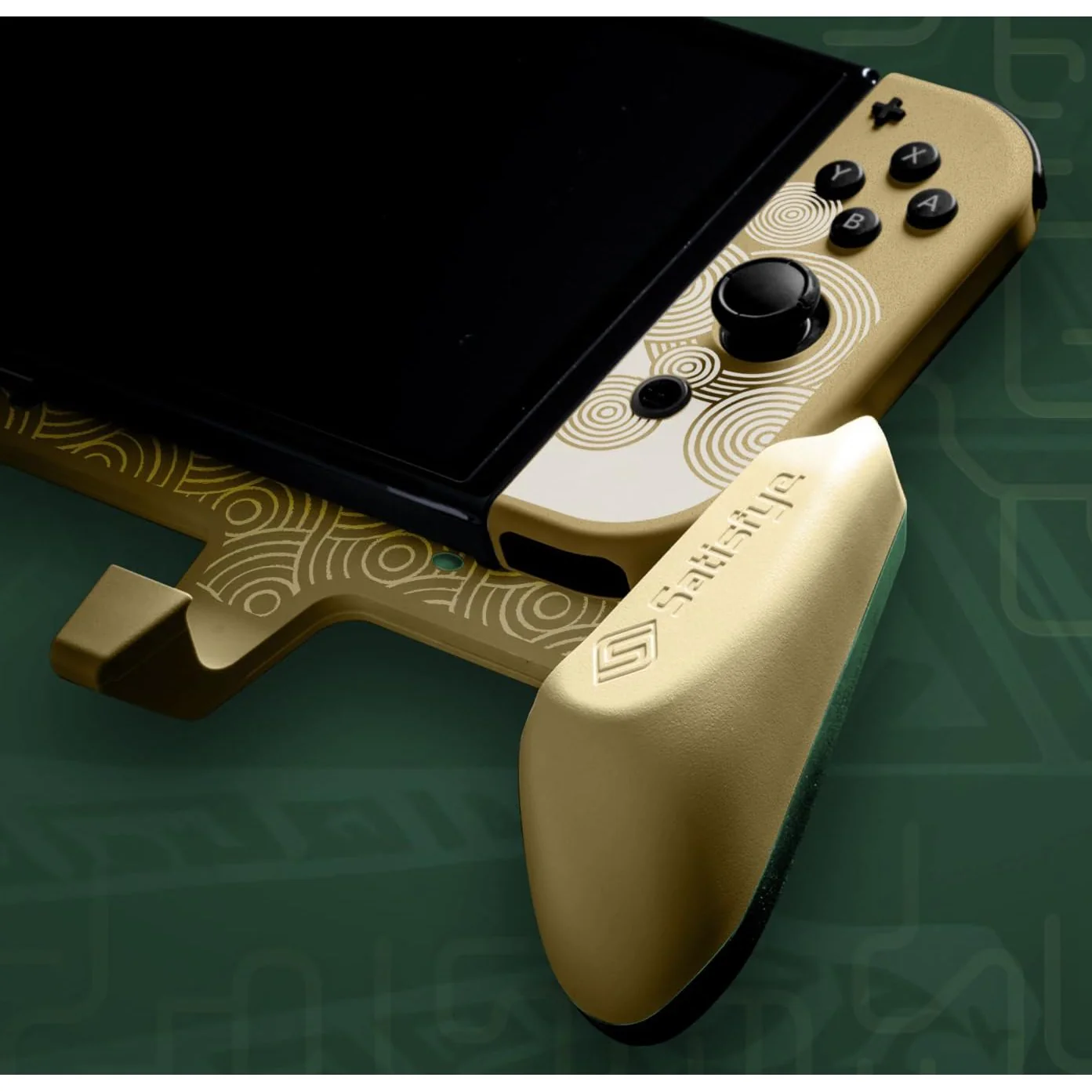 ZenGrip Pro Gen 3 Mythic Edition Grip (Gold) - Nintendo Switch OLED - Satisfye - Image 4