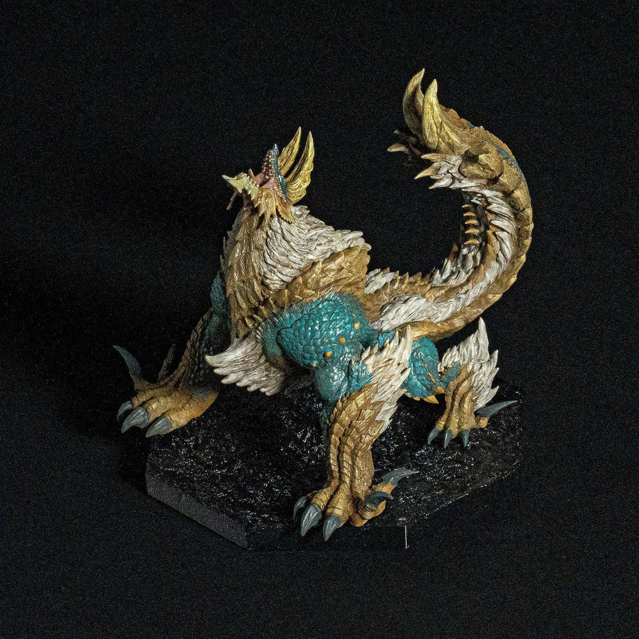 Monster Hunter Thunder Wolf Wyvern Zinogre Statue - Capcom - (CFB: Cube Figure Builder) - Image 12